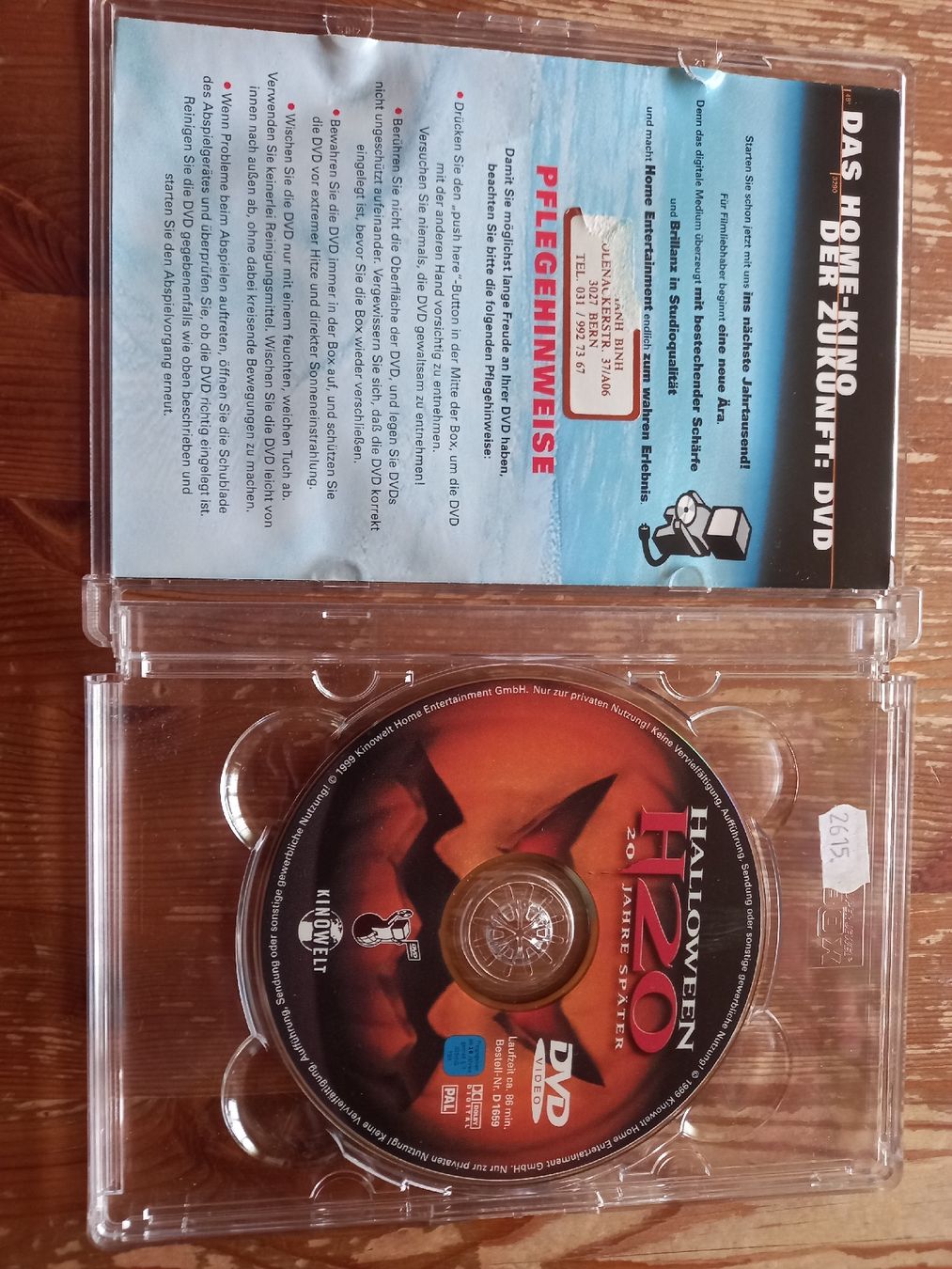 Tutti i DVDs: Halloween H2O – Usato da Langenthal venduto da noa_9wcy 1