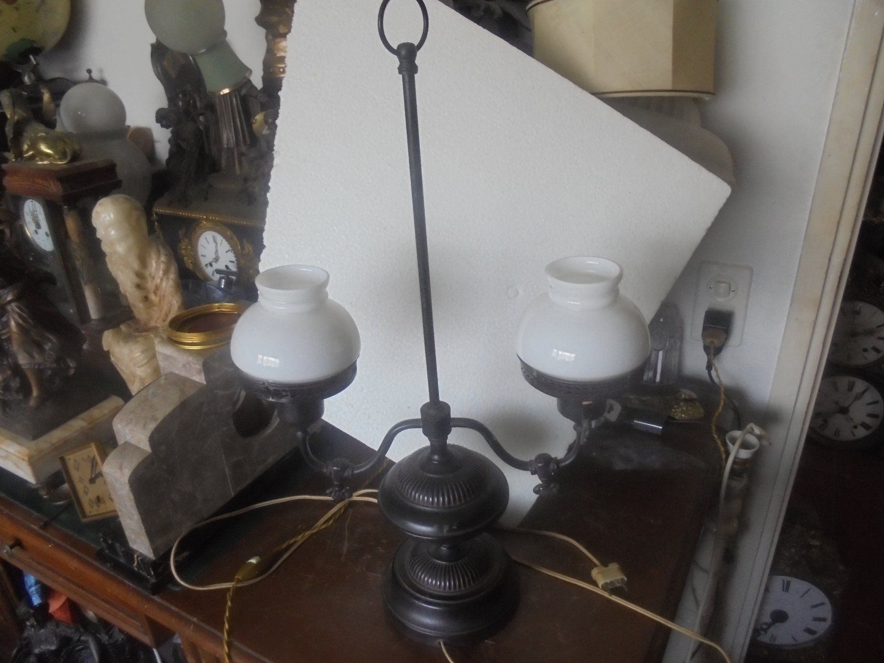 Lampade: Antike Tischlampe – Usato da Camorino venduto da Hunpete 1