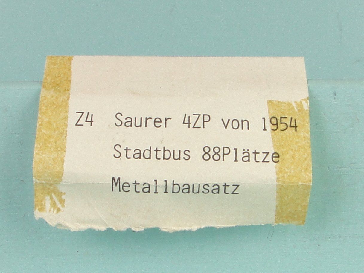 Saurer Modellini d'auto: Brändli Modelle, Saurer 4ZP Bausatz, – Usato da Bülach venduto da Albitrain 6