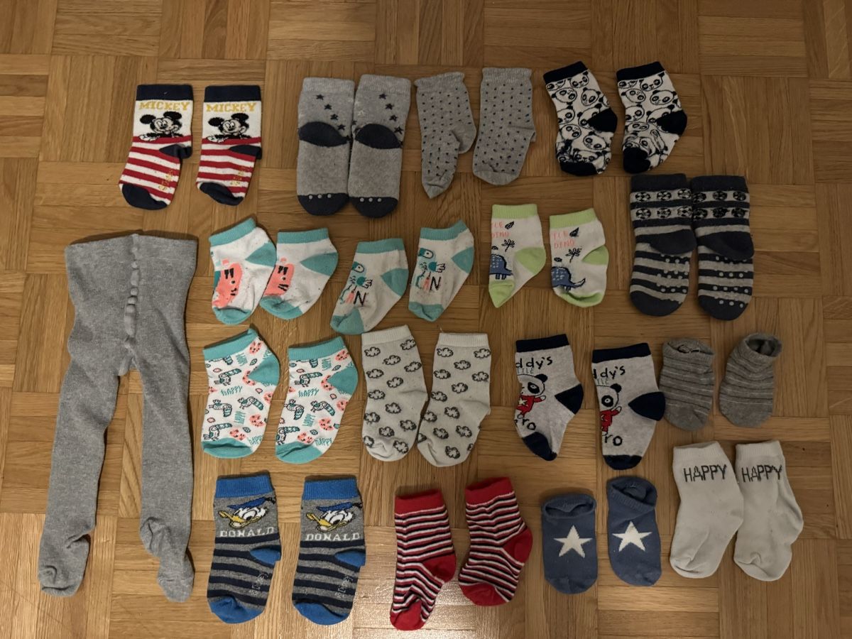 Calze per bambini: Kinder Socken Grösse 18-22 – Usato da Zürich venduto da zd_1965