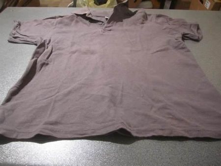 Polo-Shirt Grösse 152, dunkelbraun
