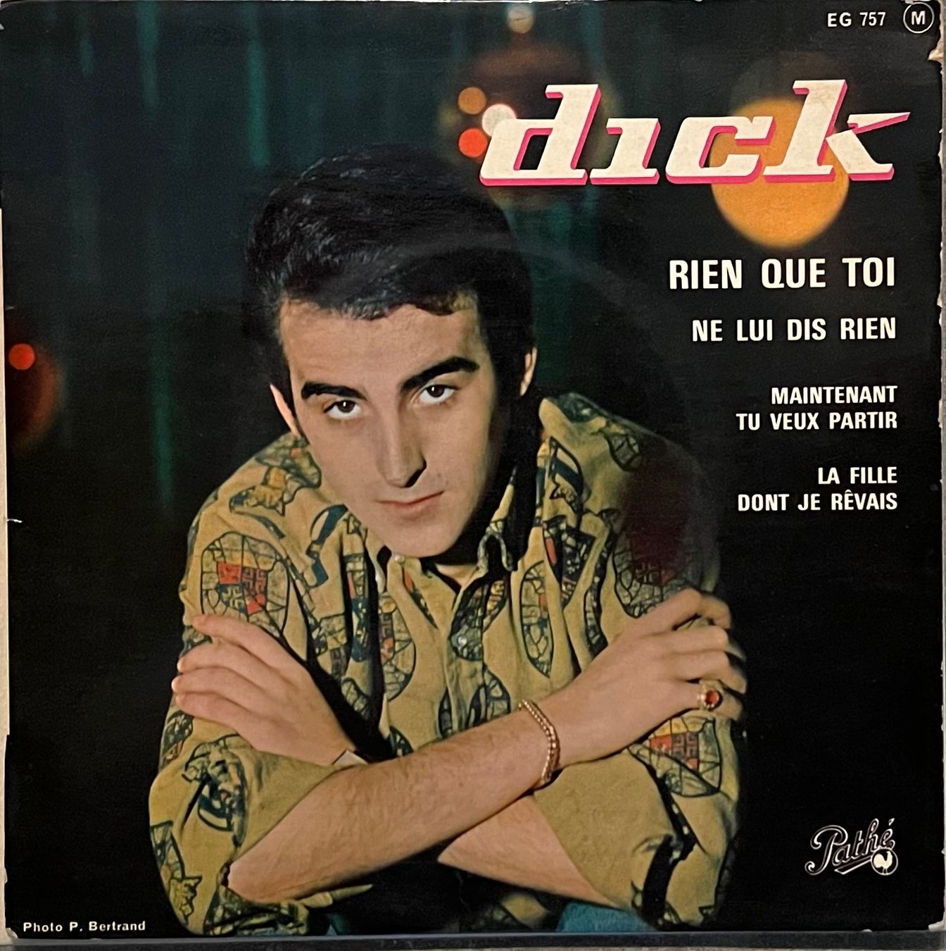 Vinyles: DICK - RIEN QUE TOI – D'occasion à Bussigny par vinyl-pas-cher