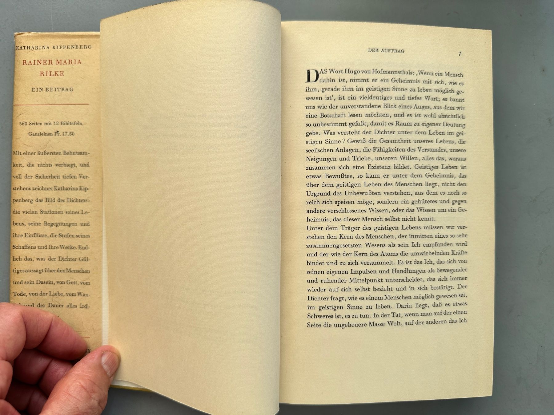 Libri: Katharina Kippenberg: Rainer Maria Rilke. Ein Beitrag. – Usato da Zürich venduto da allp 4