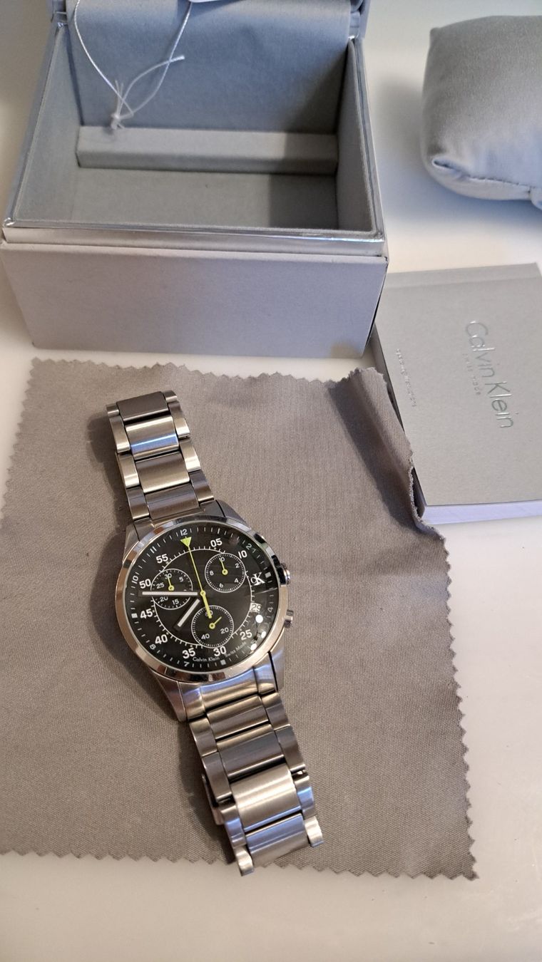 Calvin Klein Orologi: Calvin Klein Bold chrono, état impeccable, 41 mm – Usato da Clarens venduto da mig_f5z9 2