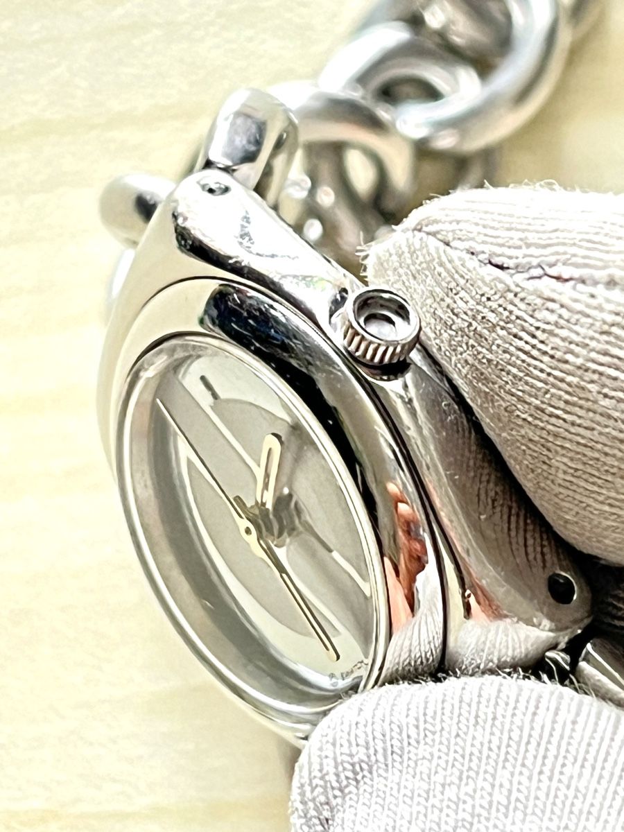 Swatch Orologi: Swatch Quarzuhr silberfarben Metallarmband  – Usato da Grenchen venduto da chththl 4