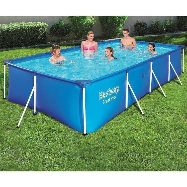 Swimminpool Ø400x211x81cm Garten Outdoor Schwimmbecken Kaufen auf Ricardo