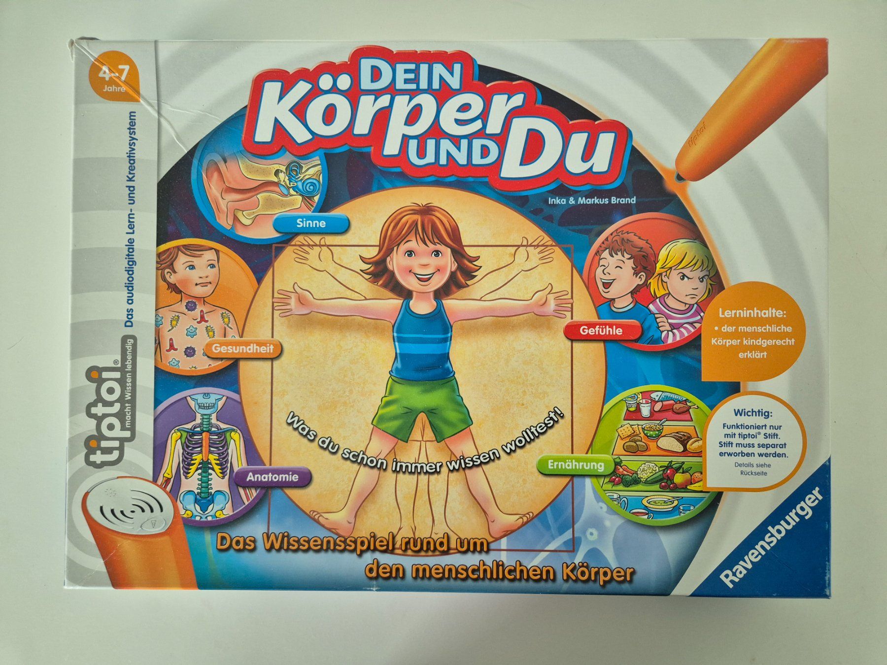 Ravensburger Giochi: tiptoi® Spiel Dein Körper und Du – Usato da Aarburg venduto da i_c6r8 1