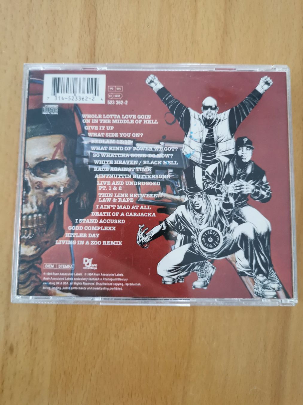 CDs: Public Enemy - Muse Sick-N-Hour Mess Age - CD – Gebraucht aus St.Gallen von Tamal0204 1