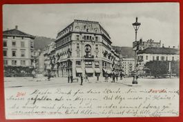 Biel 1909 - Hauptplatz
