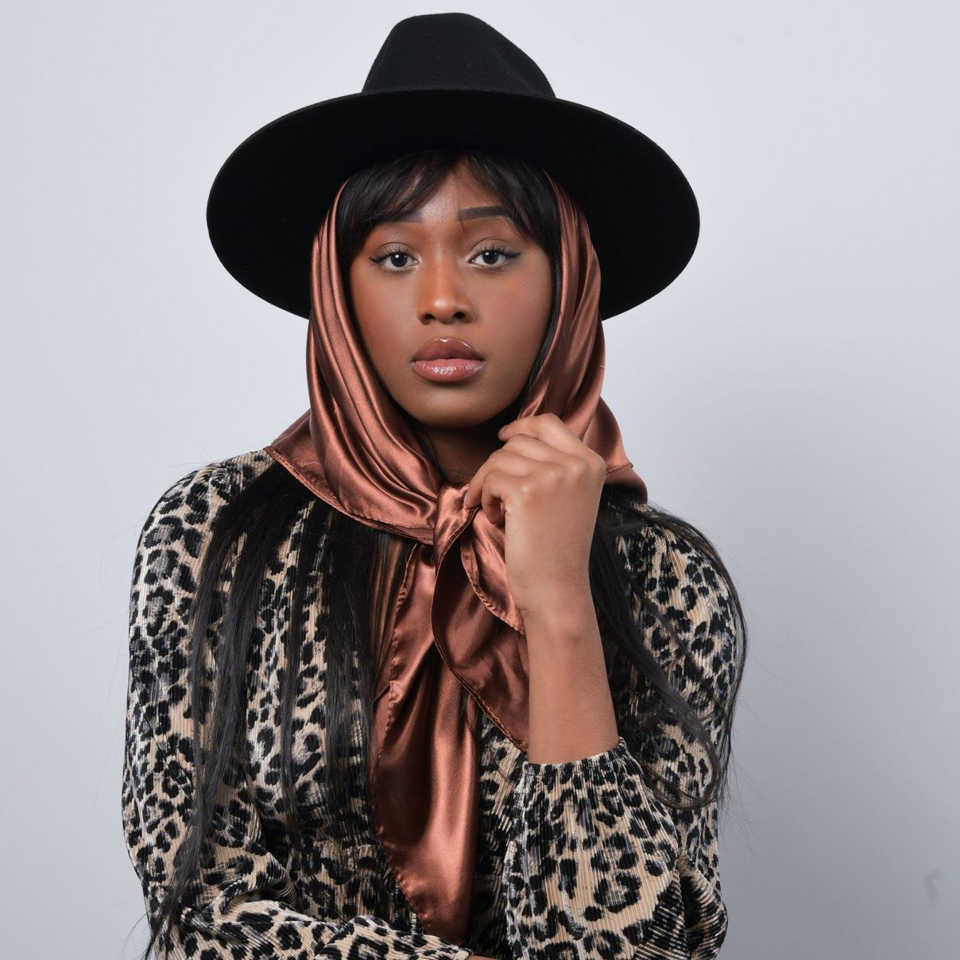 Foulard & Sciarpe: Brauner Foulard – Nuovo e nell'imballaggio originale da Dietikon venduto da Mykoko_ 2