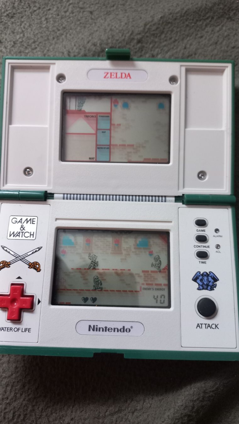 game&watch Console: Nintendo Game&Watch Zelda Multi Screen 1989 – Usato da Olten venduto da Donatello1984 2