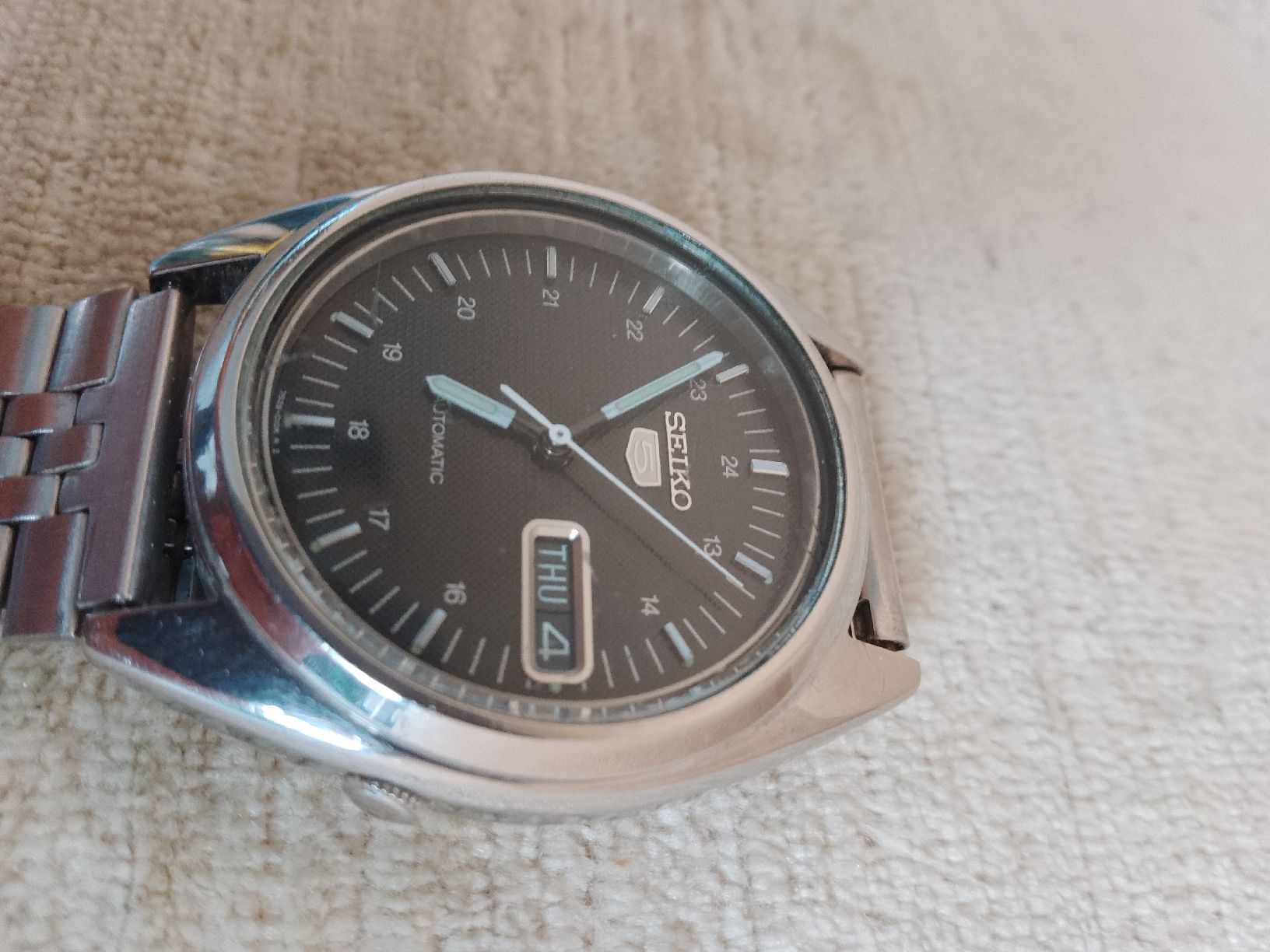 Seiko Orologi: Seiko 5 Automatic Vintage 37mm läuft  – Usato da Agno venduto da sam2608 4