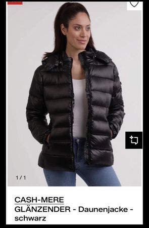 Daunenjacke Cash-Mere, S, Neu
