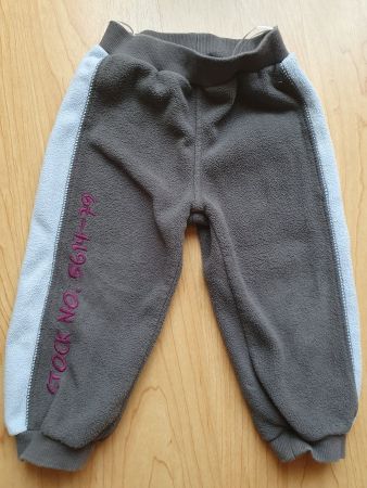 C&A bequeme Hose für unter Skihosen aus Fleece Grösse 86