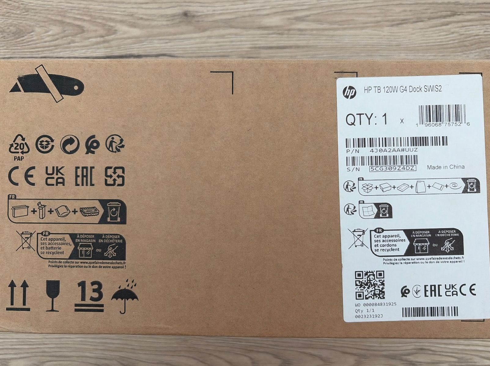 Hewlett Packard Docking station: HP Thunderbolt Dock G4 - NEW and BOXED – Nuovo e nell'imballaggio originale da Rüschlikon venduto da Tif_n7pl 2