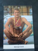 Michael Gross-  Olympiasieger - handsignierte alte Karte