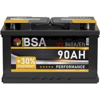 BSA Performance Autobatterie 90Ah 12V