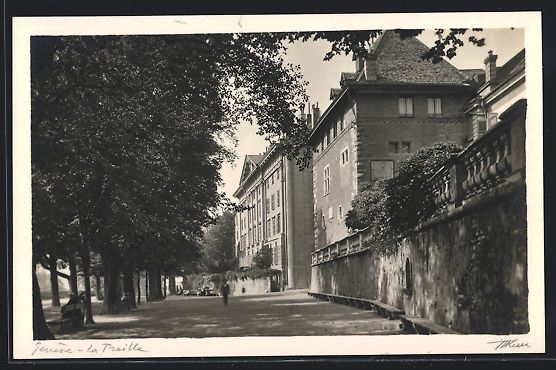 Cartoline postali: AK Geneve, Promenade de la Treille – Usato da Berlin venduto da bartko-reher
