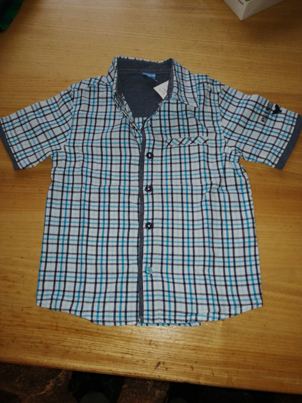 Camicie, T-shirt & Polo: Hemder Jungs Grösse 104 – Usato da Schwellbrunn venduto da Chnobli13 5