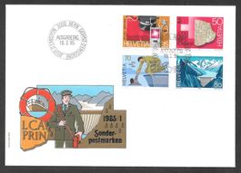 FDC Serie 711 - 714 ET Bern 19.2.1985 schön illustriert