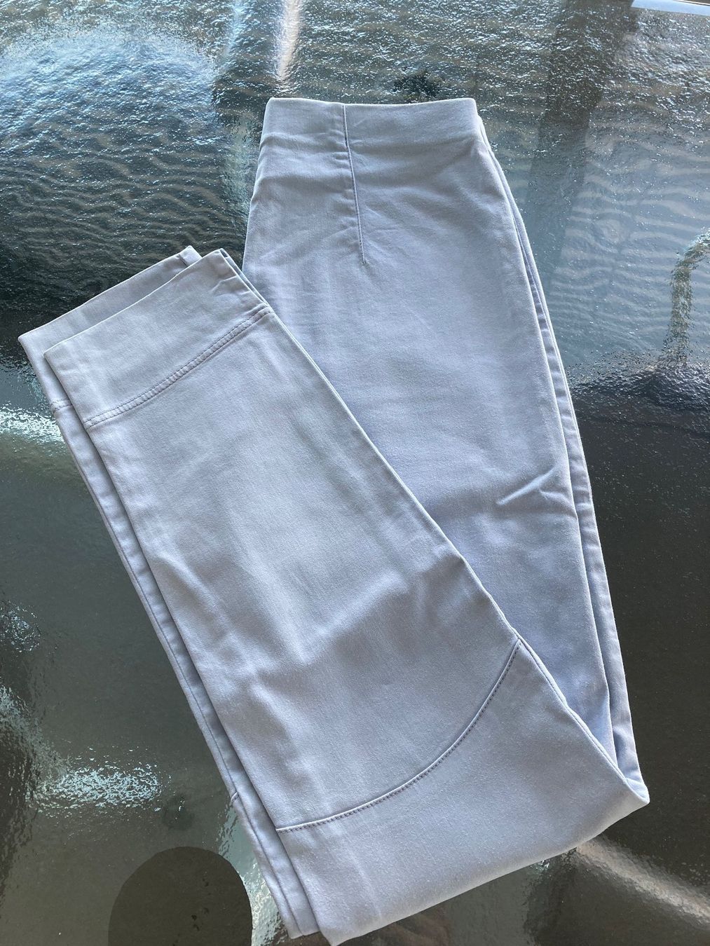 Pantaloni: SEDUCTIVE Damenhose Mod. SABRINA, Gr. 34, hellblau, iconic – Usato da Zürich venduto da einefreude