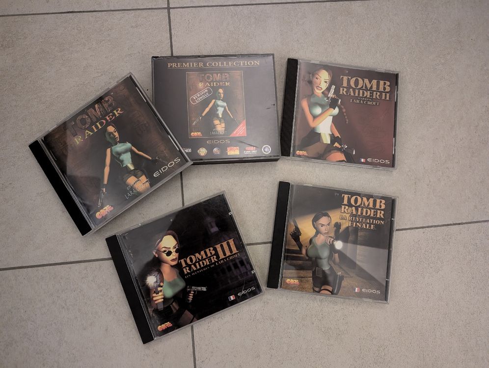 Jeu PC Tomb Raider 3 - Big Box Édition Boîte Large - Très Bon État - Jeu Rétro Collecteur