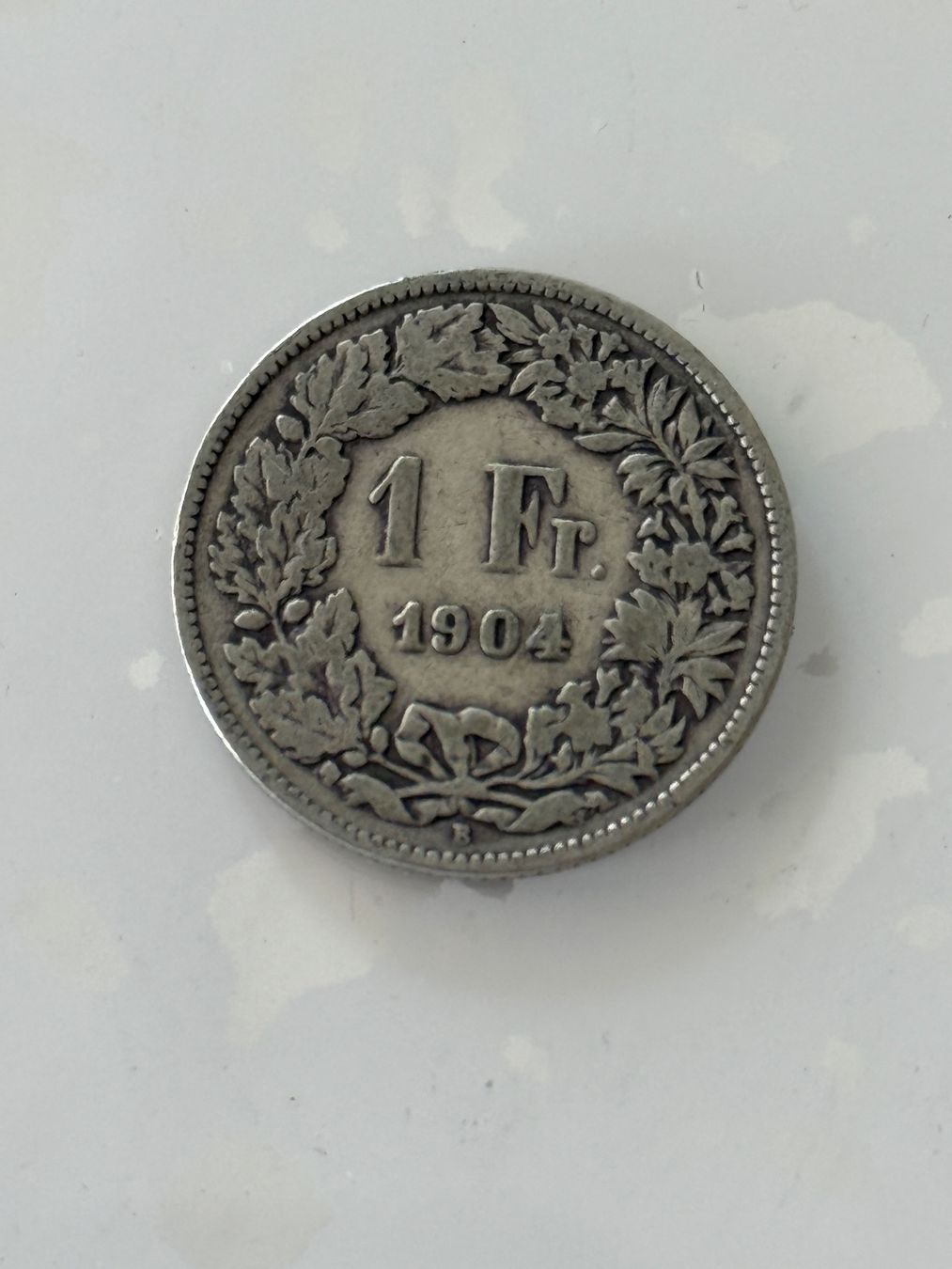 Tutti le monete: 1 Franken 1904  Rar – Usato da Wallisellen venduto da SWISS_SILVER1