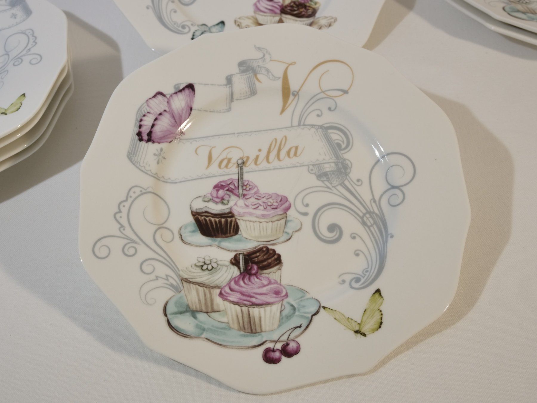 Migros Assiettes: 8 Dessert-Teller / Migros – D'occasion à Lustmühle par Glatisant 1