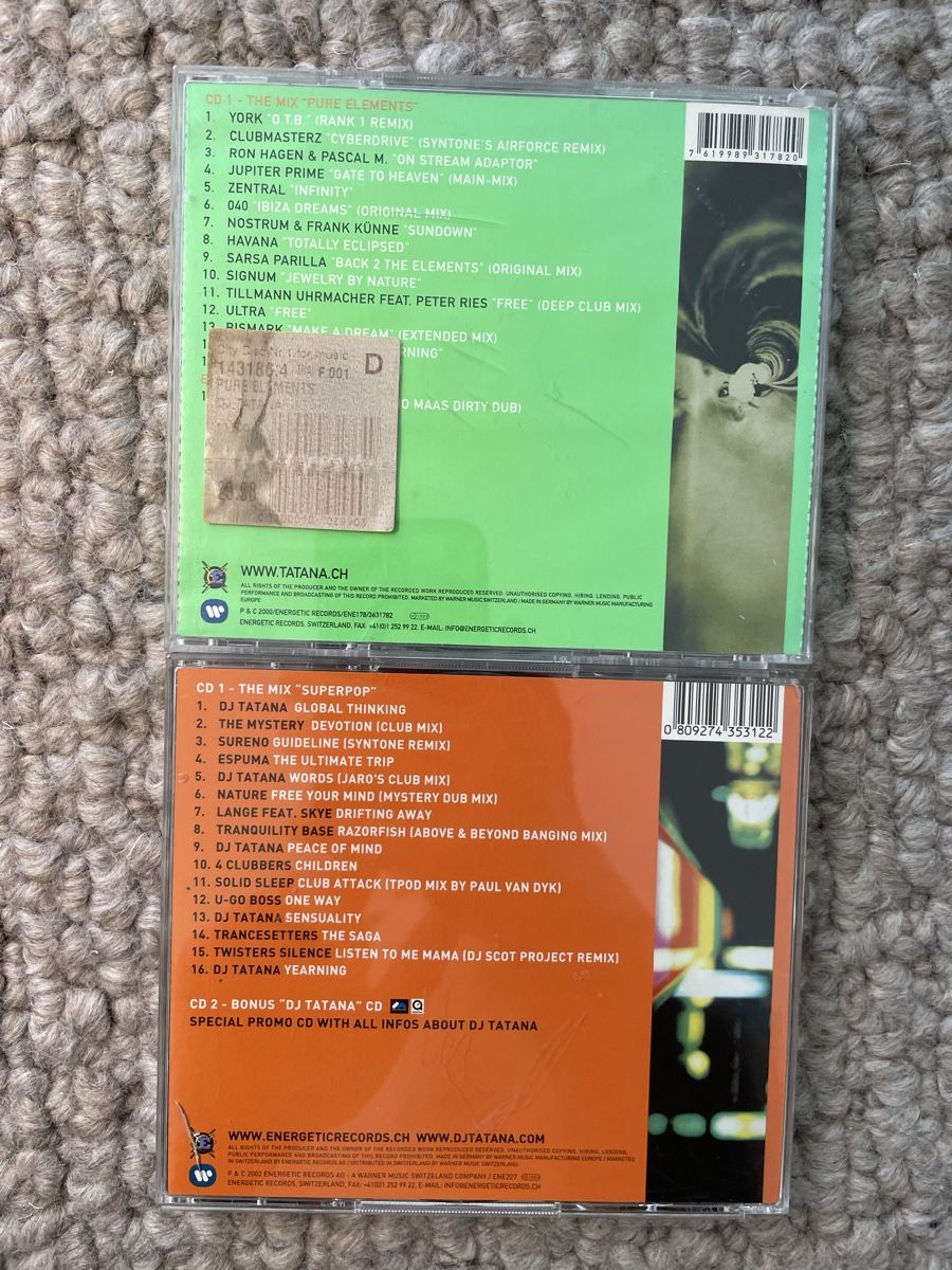 CDs: 2x DJ Tatana (pure elements+superpop) – Gebraucht aus Reinach AG von trigger7811 1