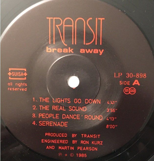 Dischi in vinile: Transit – Break away (LP) – Usato da Grüningen venduto da azulgrisvinyl 2