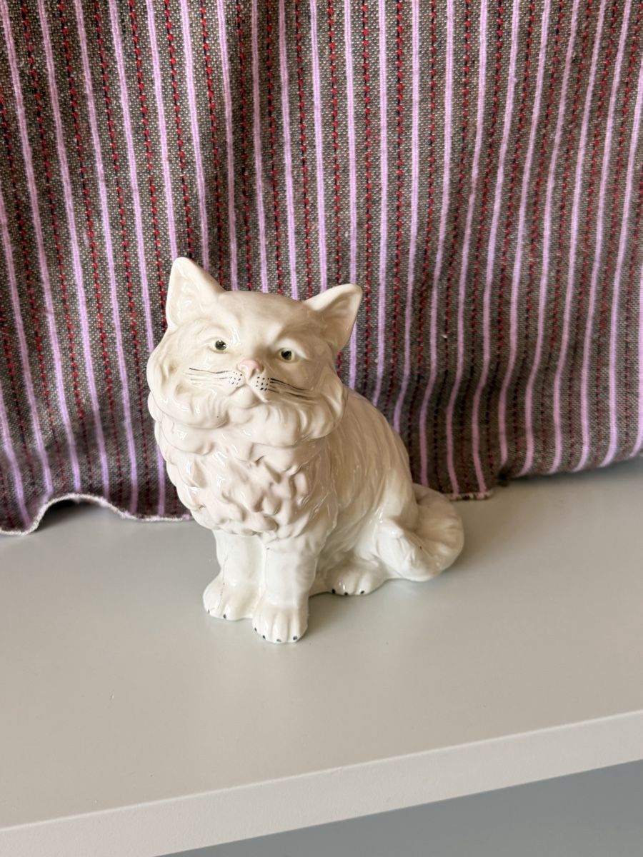 Figuren: Porzellan Katze – Gebraucht aus Laupen BE von Lisafurby