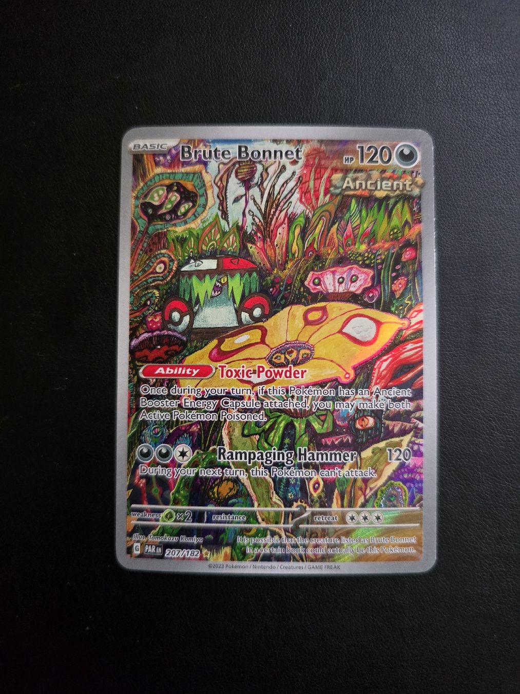 Pokémon Carte collezionabili: Carte Pokémon Brute Bonnet 207/192 – Nuovo (secondo la descrizione) da Cointrin venduto da PokeAku
