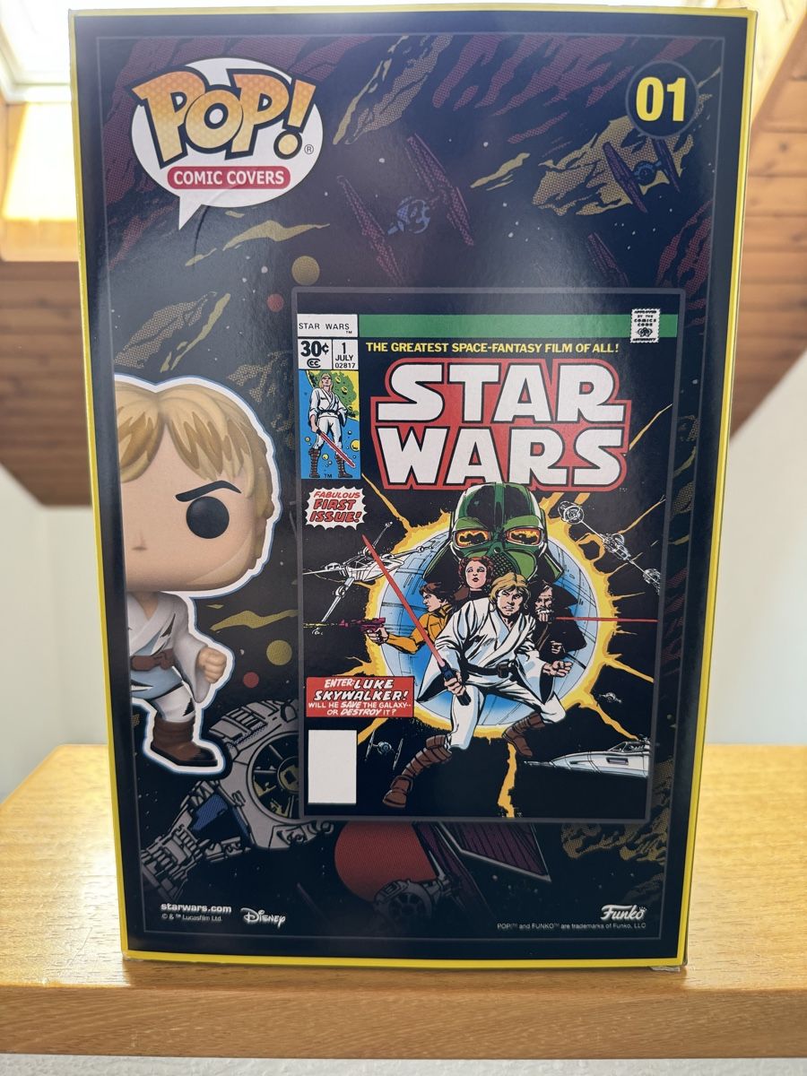 Funko Statuette: Pop! Comic Covers Luke Skywalker – Nuovo e nell'imballaggio originale da Grenchen venduto da chr_5tvd 3