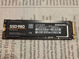 Samsung SSD 980 1000 GB, M.2 2280