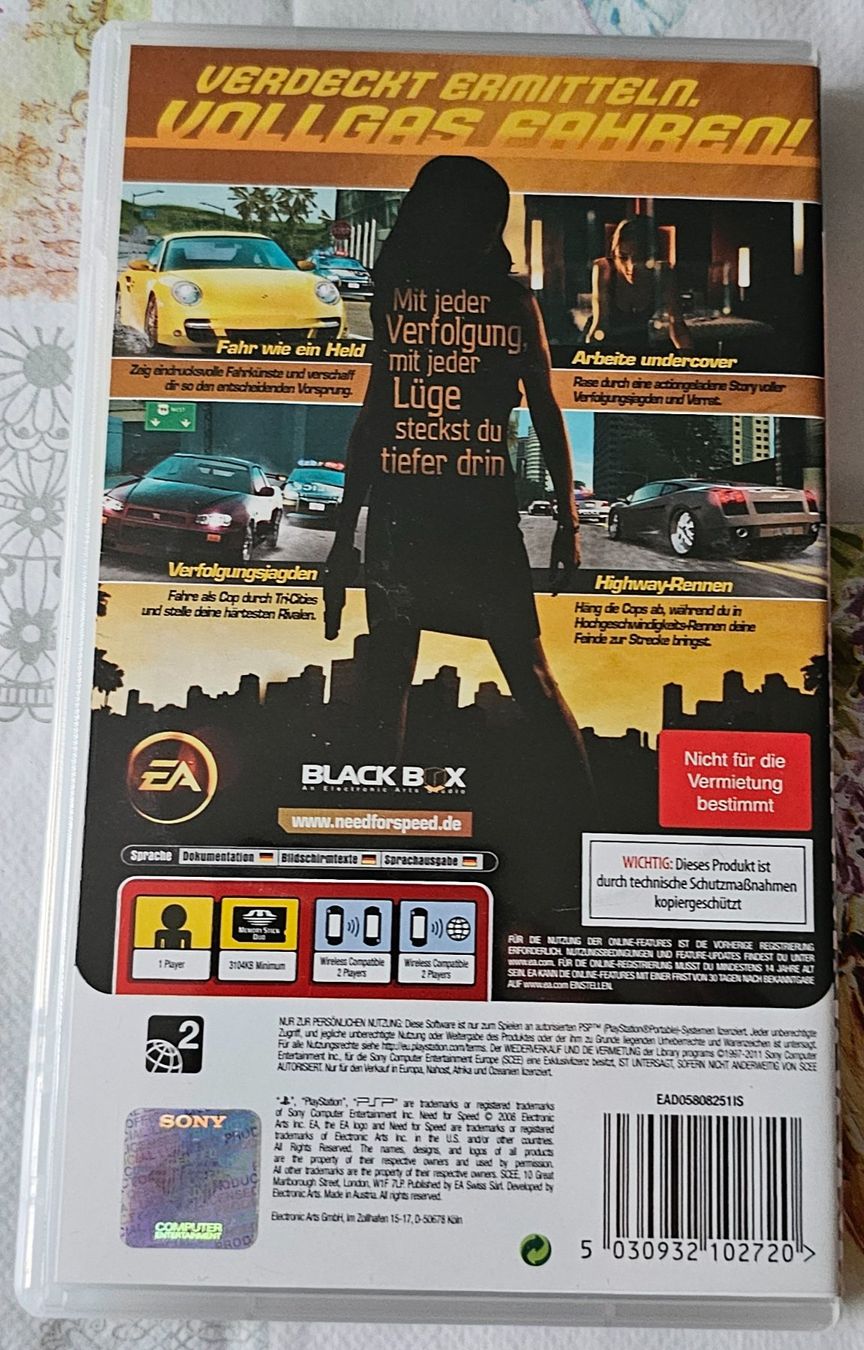 Sony Spiele: PSP Spiel - Need For Speed Undercover – Gebraucht aus La Garde von The_Hammer76 1