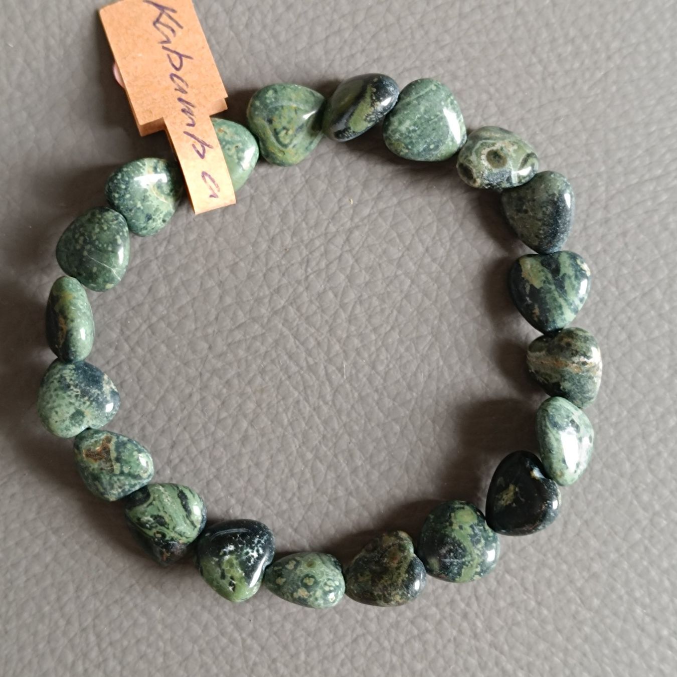 Bracciali & Braccialetti: Kabamba Eldarit Herz Armband Mineralien Stein – Nuovo (secondo la descrizione) da Altdorf SH venduto da Dossenbach 1