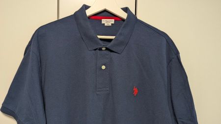 Polo U.S. Polo Assn. bleu marine, taille 3XL - état neuf