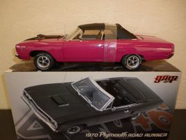 Plymouth Roadrunner Cabi 70er 1:18 GMP