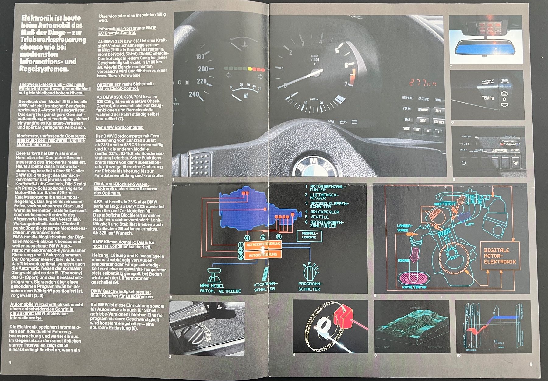 BMW Documenti: BMW Programm 1985 Prospekt – Usato da Thun venduto da Cravatte 1