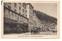 DAVOS PLATZ Kurhaus und Flüelapost - Postkutsche