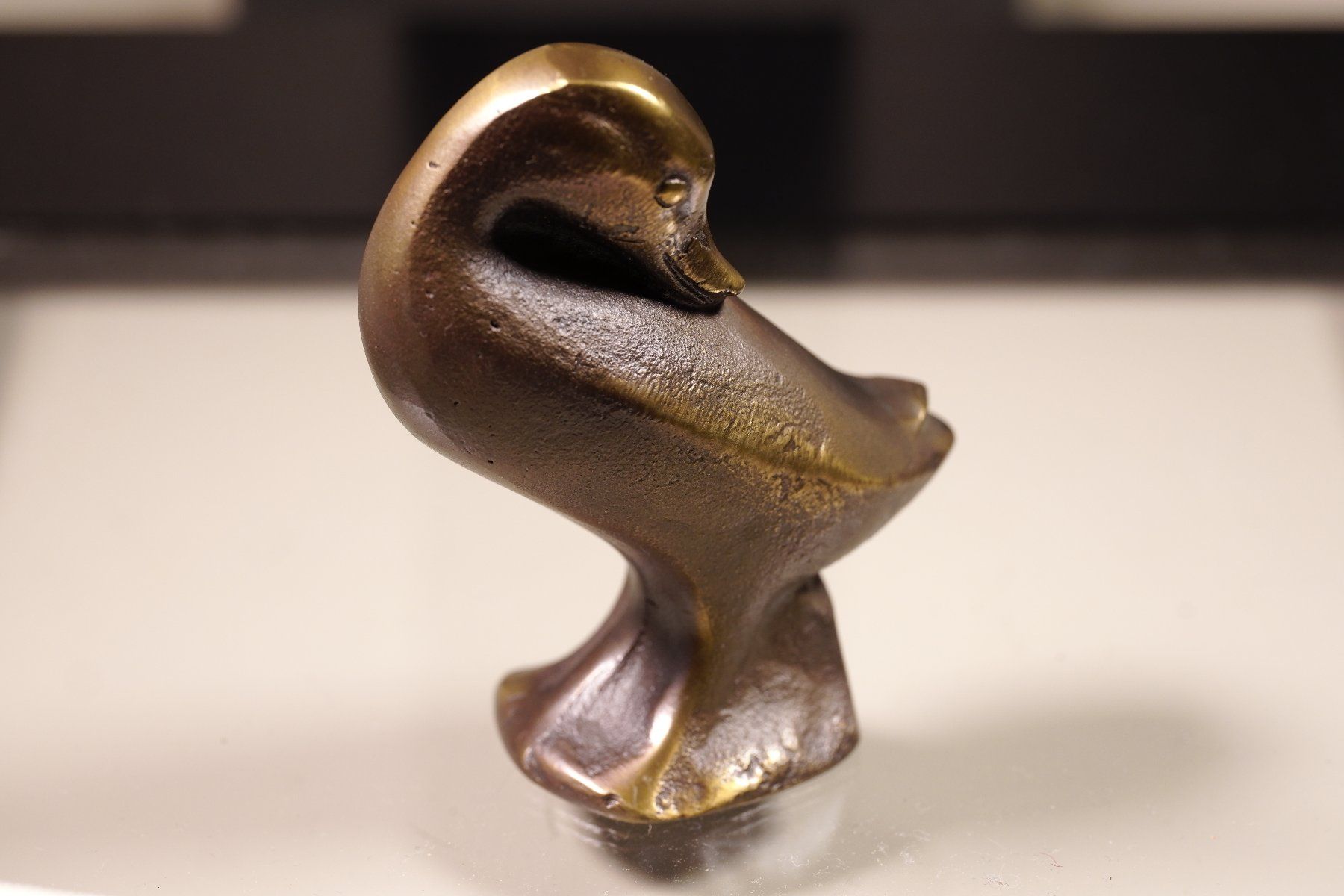 Bag Turgi Statuette: BAG Turgi Messing Ente – Usato da Wikon venduto da digital4you