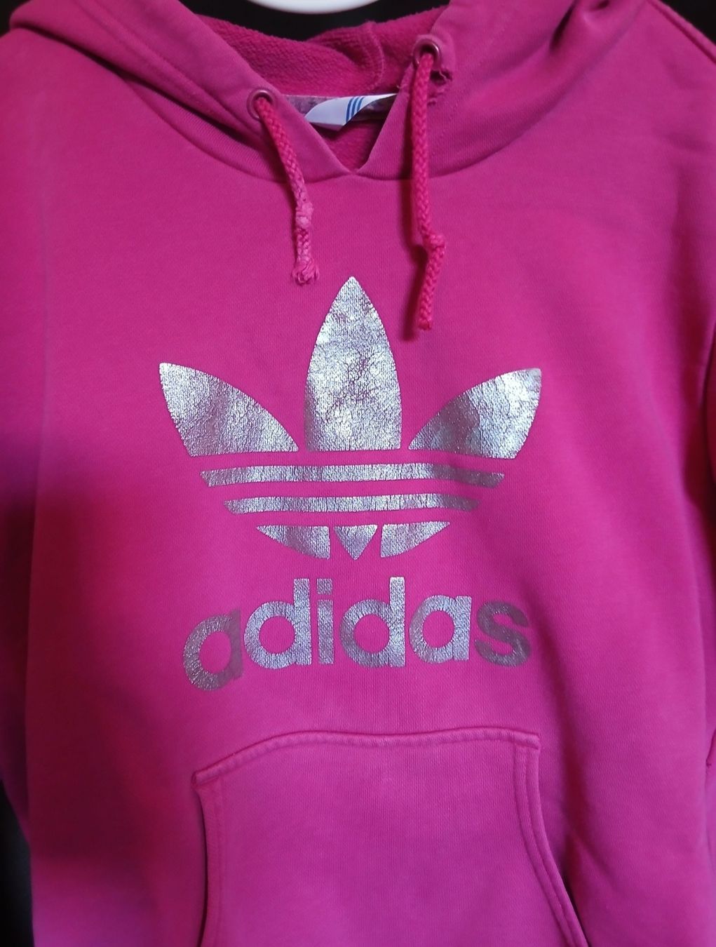 Adidas Maglioni & Felpe: Adidas Hoodie Pullover Glitzer Logo – Usato da Galgenen venduto da Liv_Steinauer_1 1
