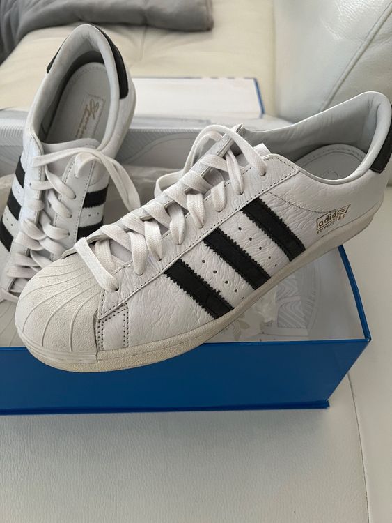 Adidas superstar leder online