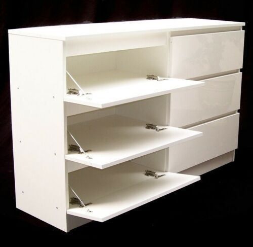 Kommoden: 57048 - Hochglanz Sideboard mit 6 Schubladen Kommode Schrank – Neu und originalverpackt aus Wallenwil von toesstal-vertrieb 5