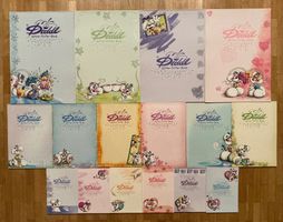Diddl 16 Glitter Blockblätter Komplette Serie A4, A5, A6