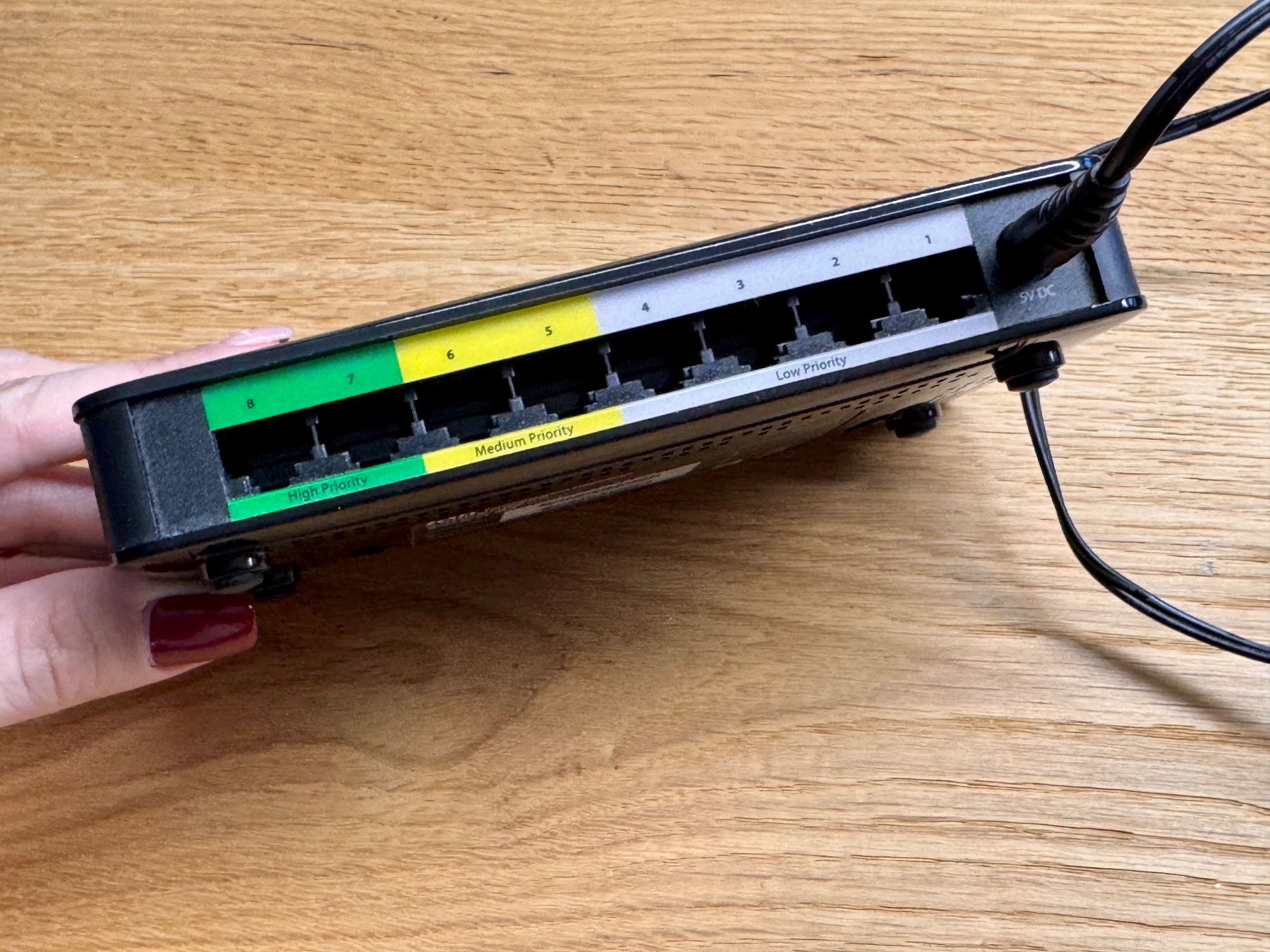 Zyxel Modem & Router: Zyxel GS-108SV2 8-Port Switch – Usato da Rothrist venduto da Fondgruebe 5