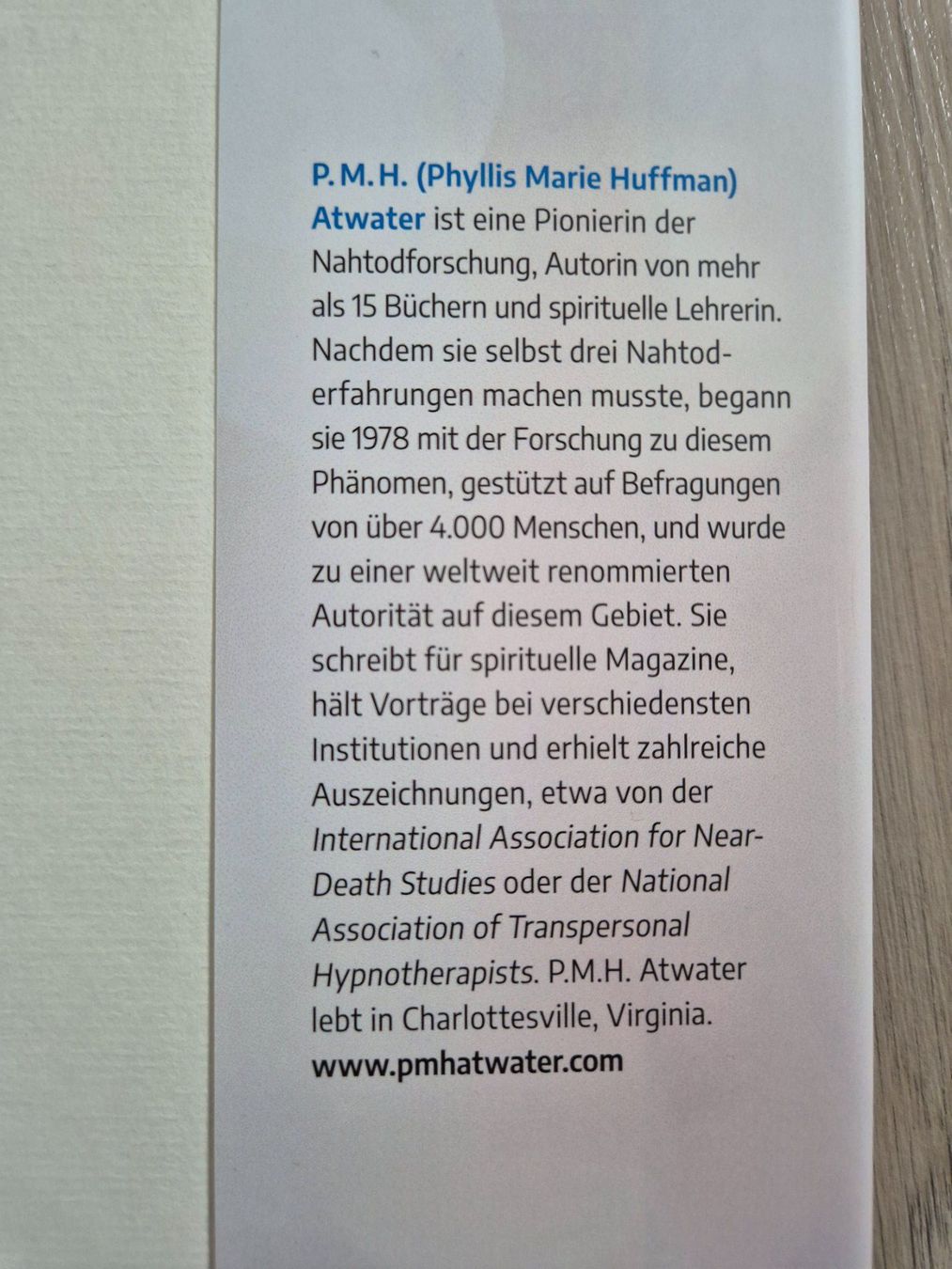 Bücher: Wir waren im Himmel P.M.H. Atwater – Gebraucht aus Abtwil SG von Delfine5 3