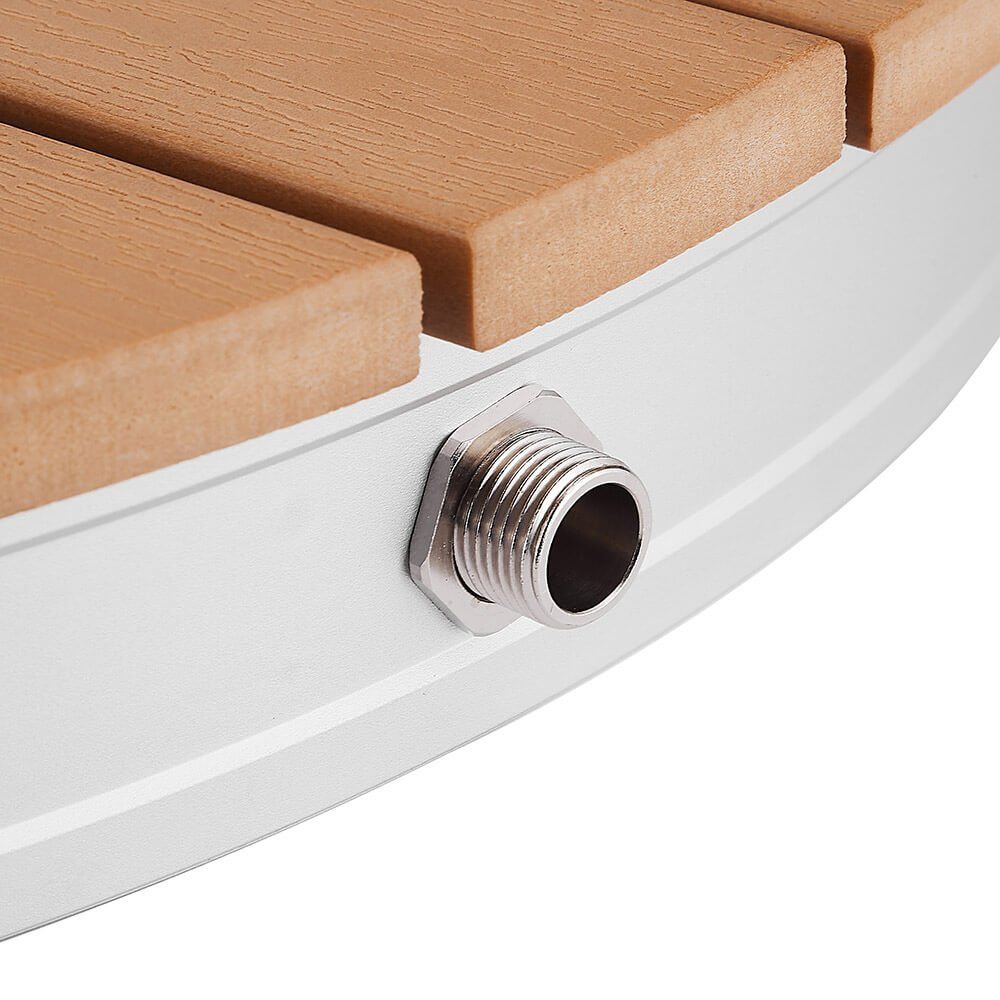 Docce: WPC Bodendusche CARLA - TEAK - ⌀70,5cm – Nuovo e nell'imballaggio originale da Wallenwil venduto da toesstal-vertrieb 6