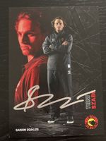 Signierte Autogrammkarte Toni Szabo SC Bern 2024/25