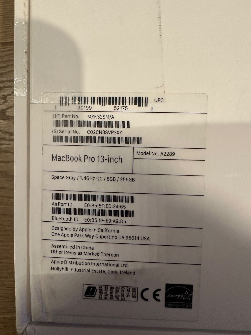 Apple Notebooks: Macbook Pro 13‘‘ 2020 DEFEKT – Defekt aus Männedorf von  3